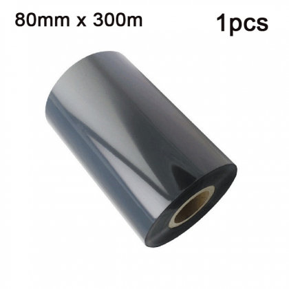 Wax Barcode Ribbon 80mm x 300m - 1pcs